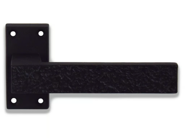 ONDA - Bronze door handle on rose by GIARA ART DESIGN-BRONZE - view 2